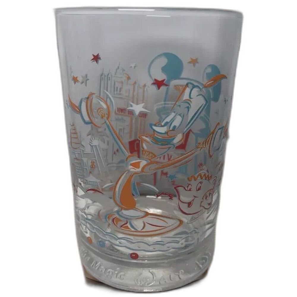 Vintage 1996 Disney World Remember The Magic McDonalds Glass Hollywood Studios